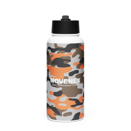 Bouteille d'eau en acier inoxydable avec paille Movenex - Movenex