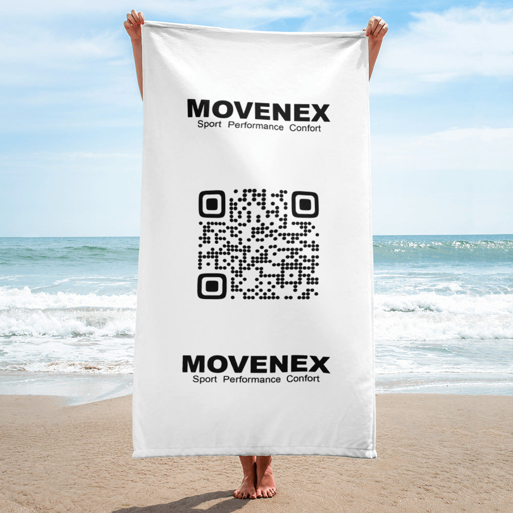 Serviette Movenex couleur blanche - Movenex