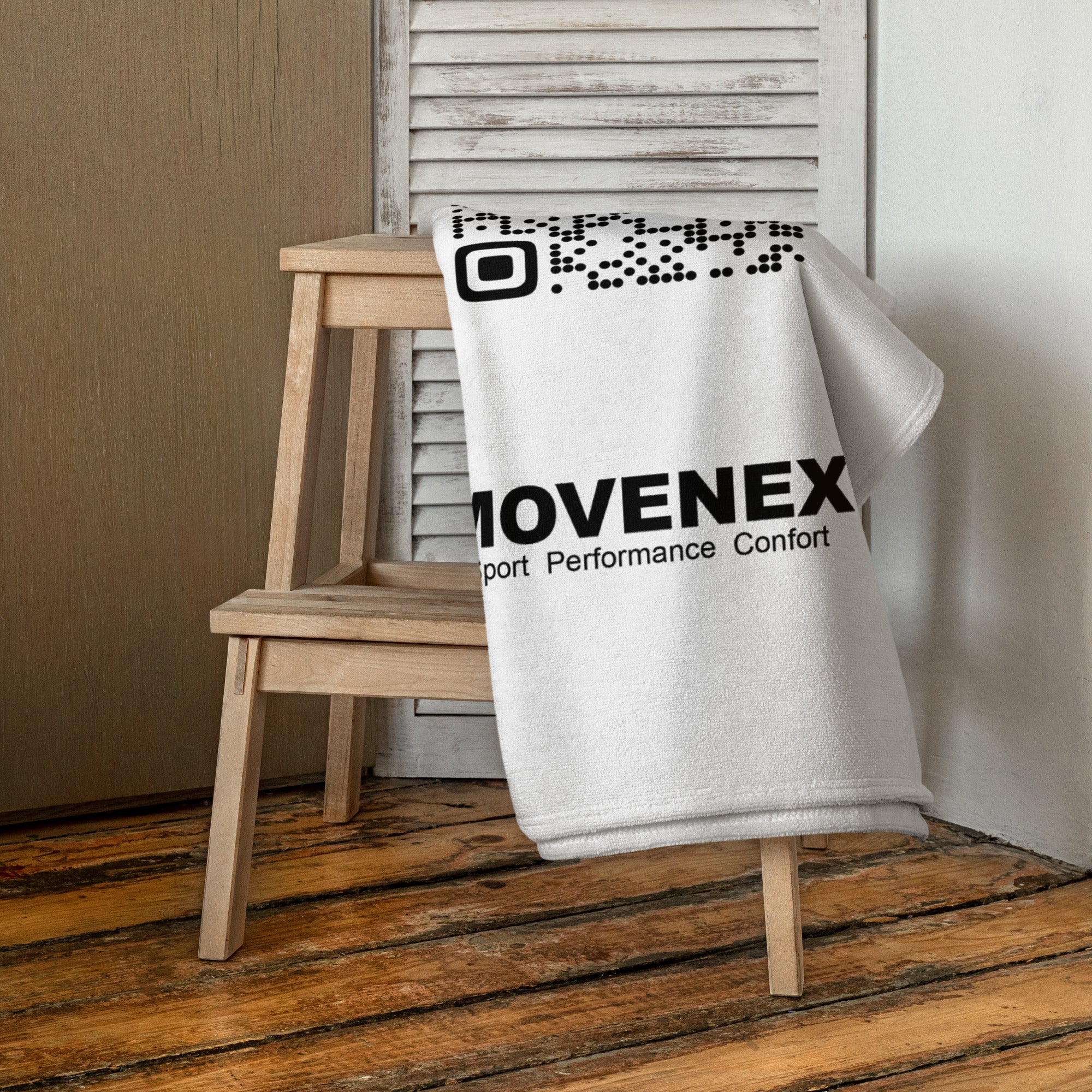 Serviette Movenex couleur blanche - Movenex