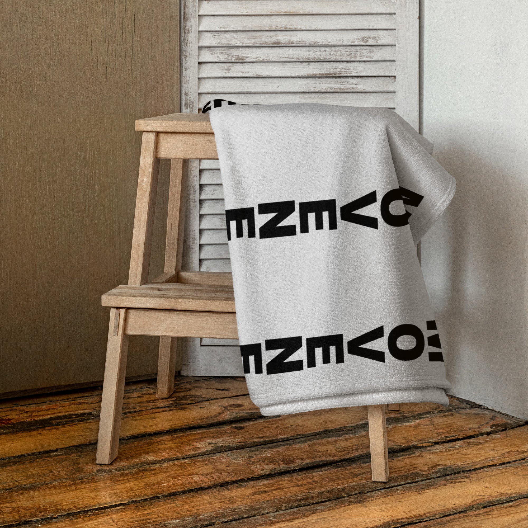 Serviette Movenex couleur grise - Movenex