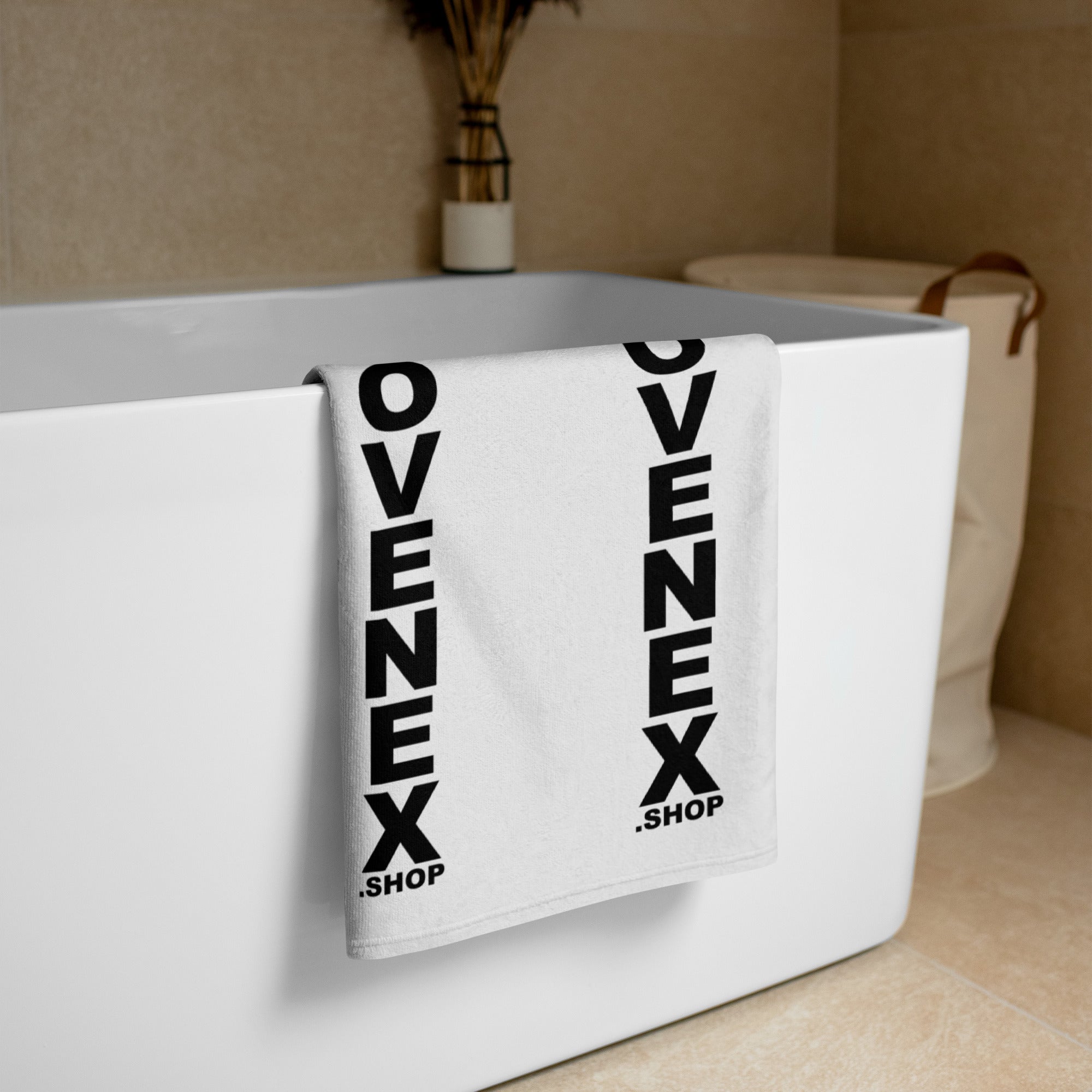 Serviette Movenex couleur grise - Movenex