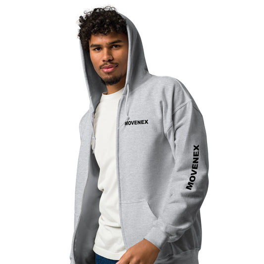 Sweat à capuche entièrement zippée Movenex "Z74, Tottenham" - Movenex