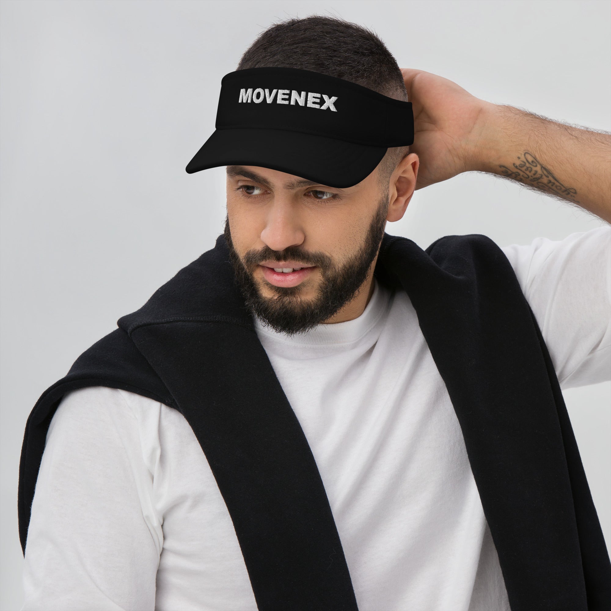 Casquette visière Movenex couleur noir - Movenex