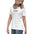 T-shirt Movenex décontracté couleur blanc - Movenex